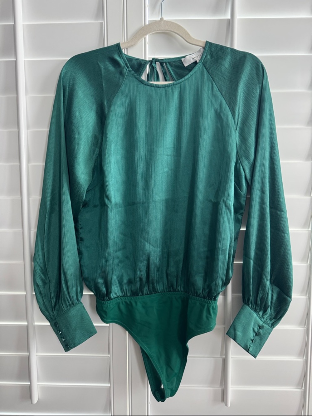 NWT Adelyn Rae Green Bodysuit